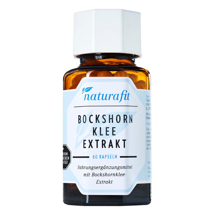 Naturafit Bockshornklee Extrakt Kapseln, 60 St