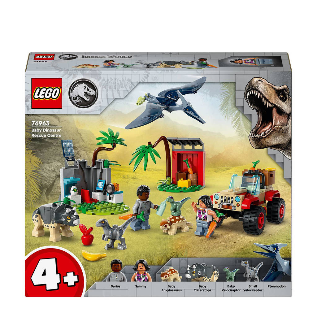 Leuke set voor Kamp Krijtastisch fansReddingscentrum voor babydinosaurussen Dinosaurus speelgoed 76963
