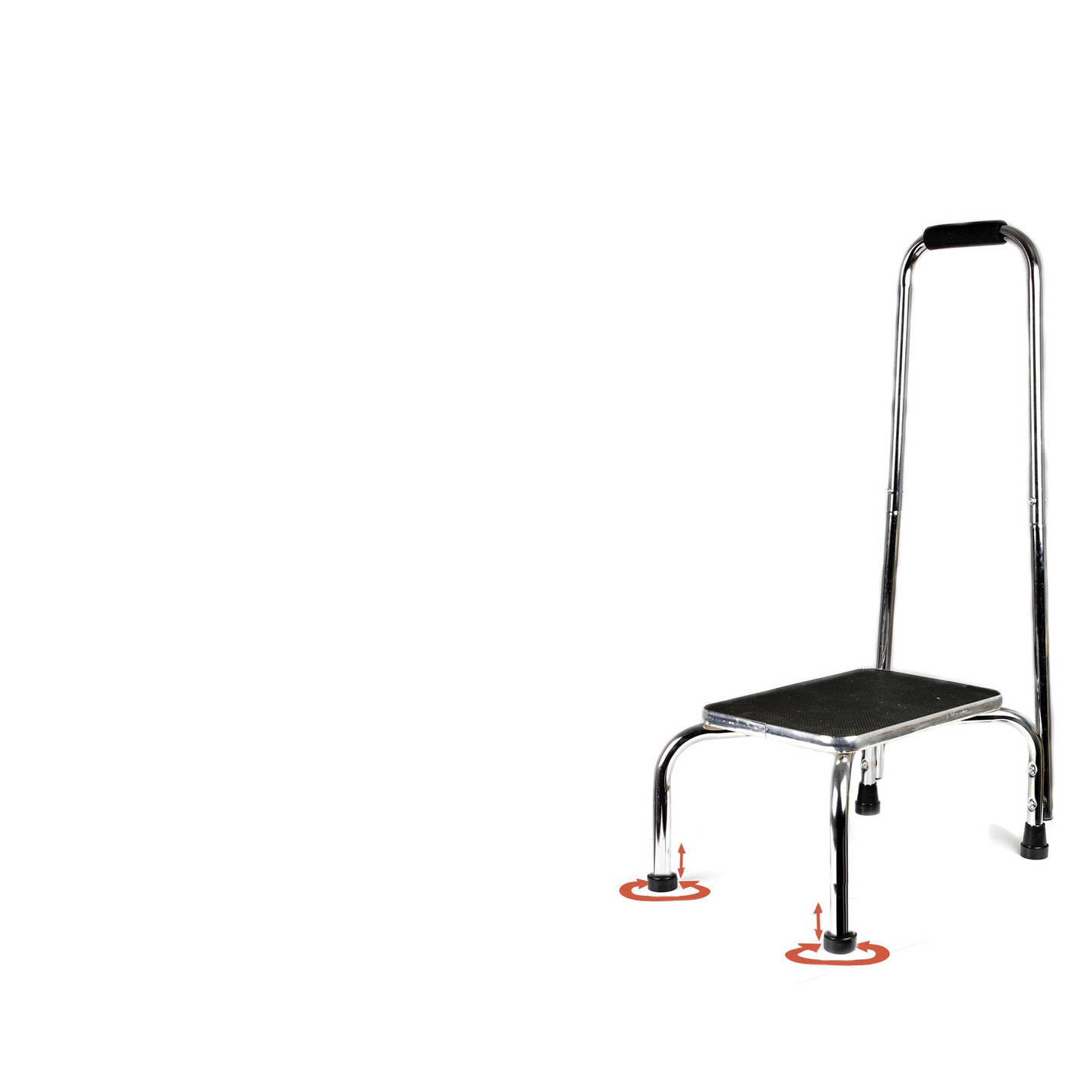 Trittstufe mit Haltegriff