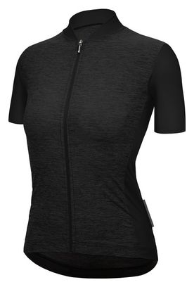 Maillot Manches Courtes Femme Santini Colore Puro Noir