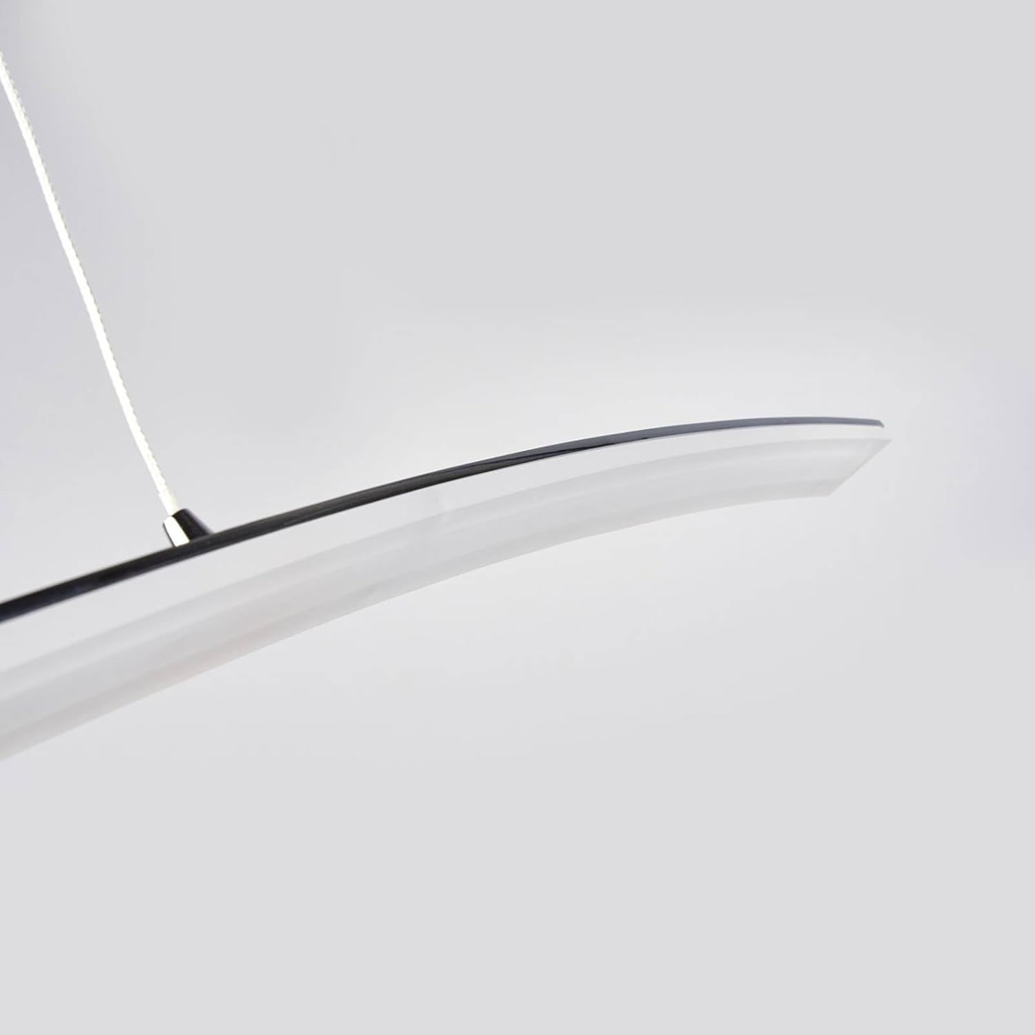 Lucande LED Lorian (Modern) in Chrom aus Aluminium (216 flammig,) Wohnzimmerleuchte