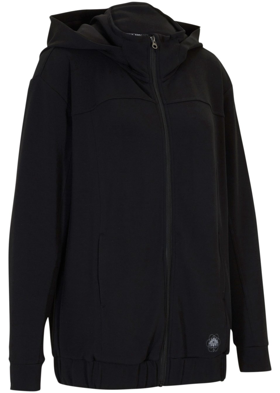 Gilet sweat à capuche ultra soft avec modal