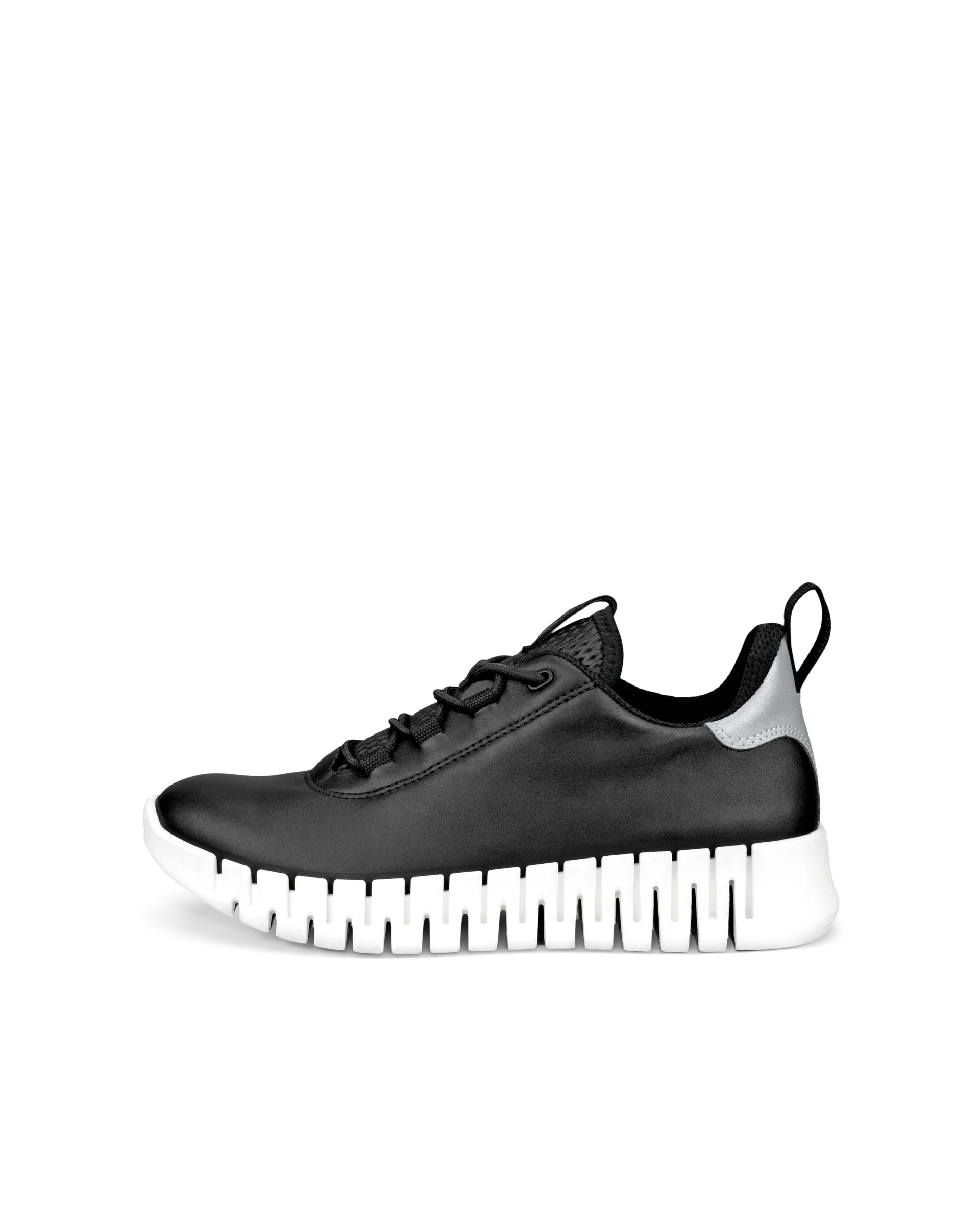 ECCO GRUUV W Damen Ledersneaker Schwarz