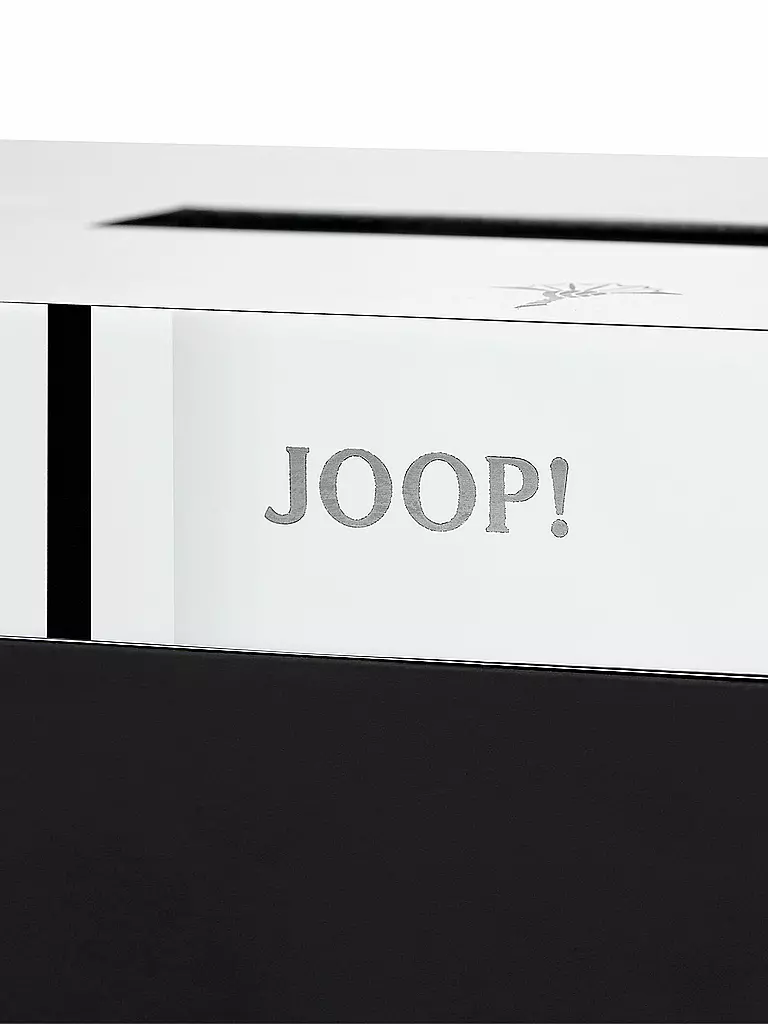 JOOP Kleenexbox Chromeline Black 23x12cm schwarz