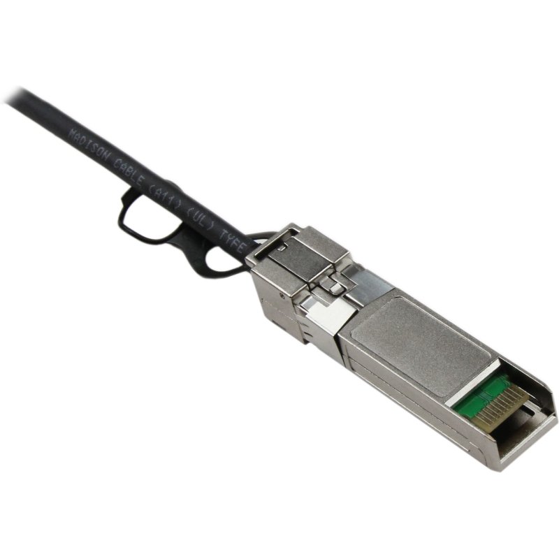 StarTech.com Câble réseau passif SFP+ 10 GbE à connexion directe twinax en cuivre de 1 m compatible Cisco SFP-H10GB-CU1M