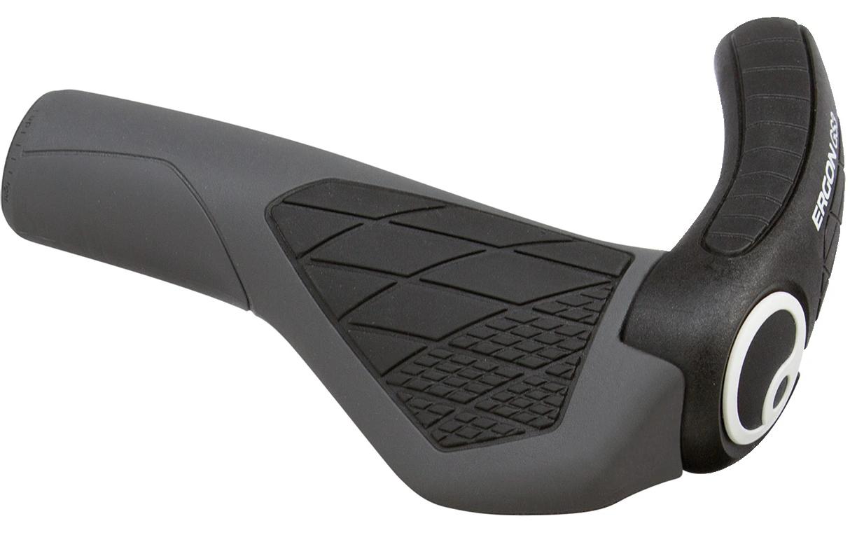 Lenkergriffe GS3 Grösse LErgonomische Lenkergriffe, Schwarz