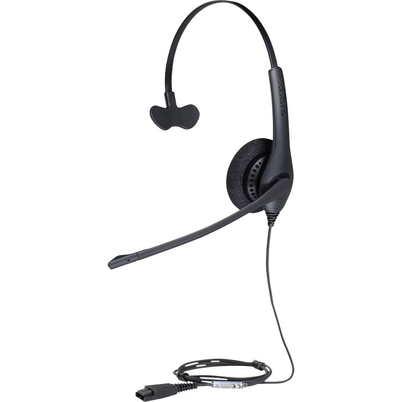 Jabra Biz 1500 Casque Avec fil Arceau Bureau/Centre d'appels Bluetooth Noir