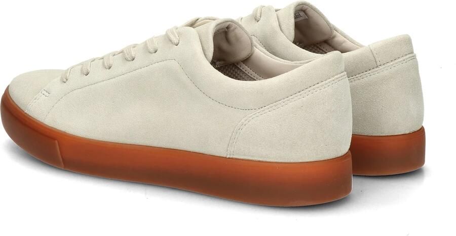 ECCO Soft 10 M Lace Sneakers grijs Leer