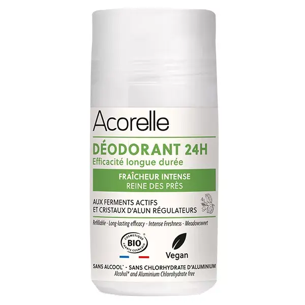 Desodorante roll-on Acorelle 24 horas para frescor intenso, 50ml