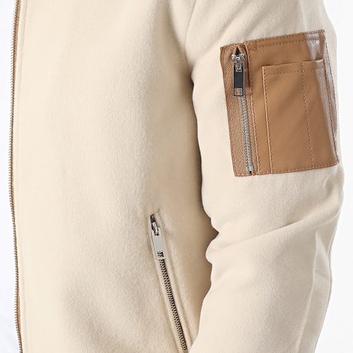 Veste Bomber Beige
