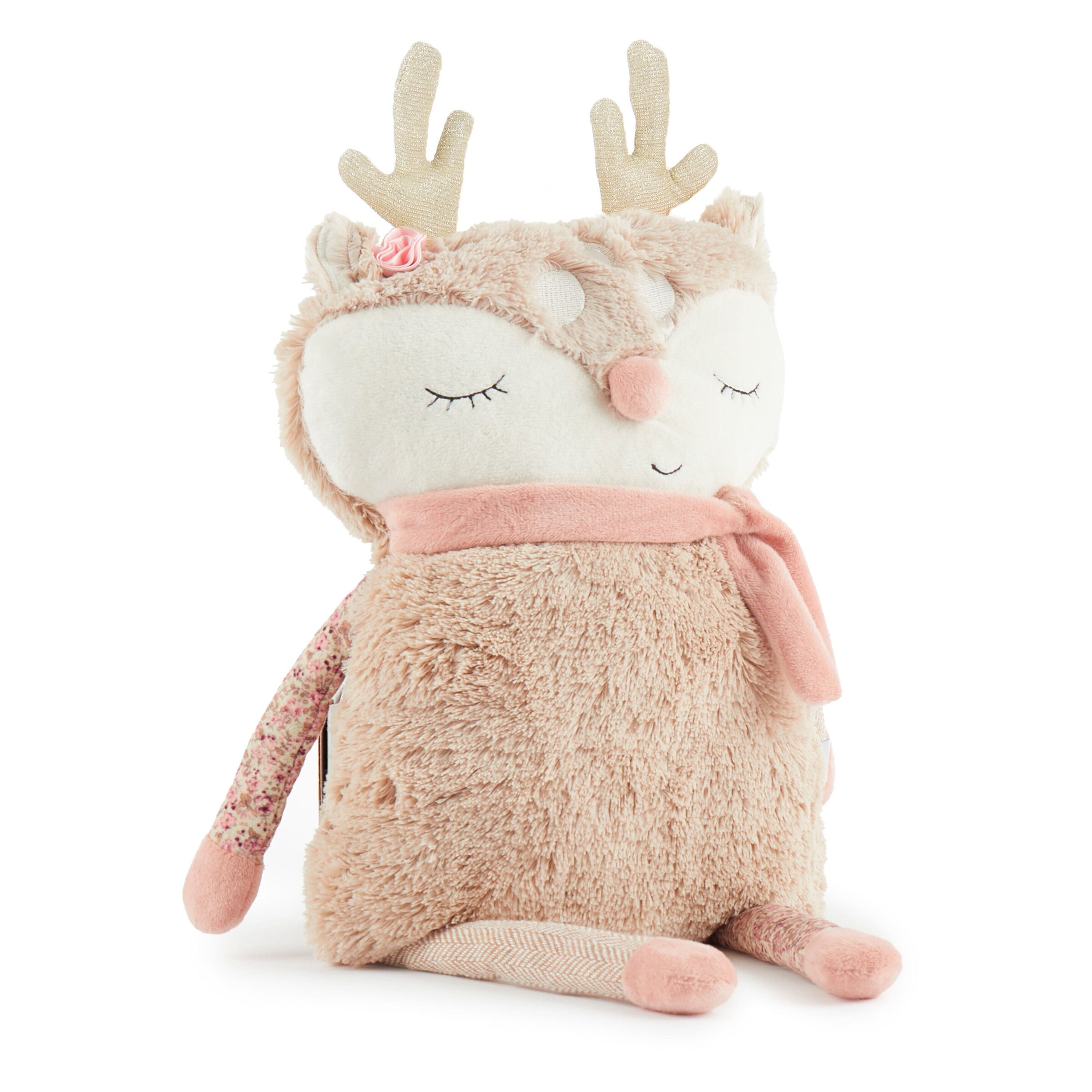 Bieco Kuscheltier Plüsch Großes Reh - ab Geburt Beige