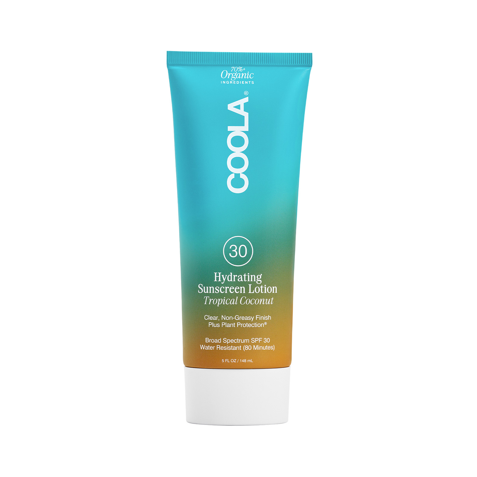 COOLA Hydrating Sunscreen Lotion SPF30 Tropical Coconut 148ml