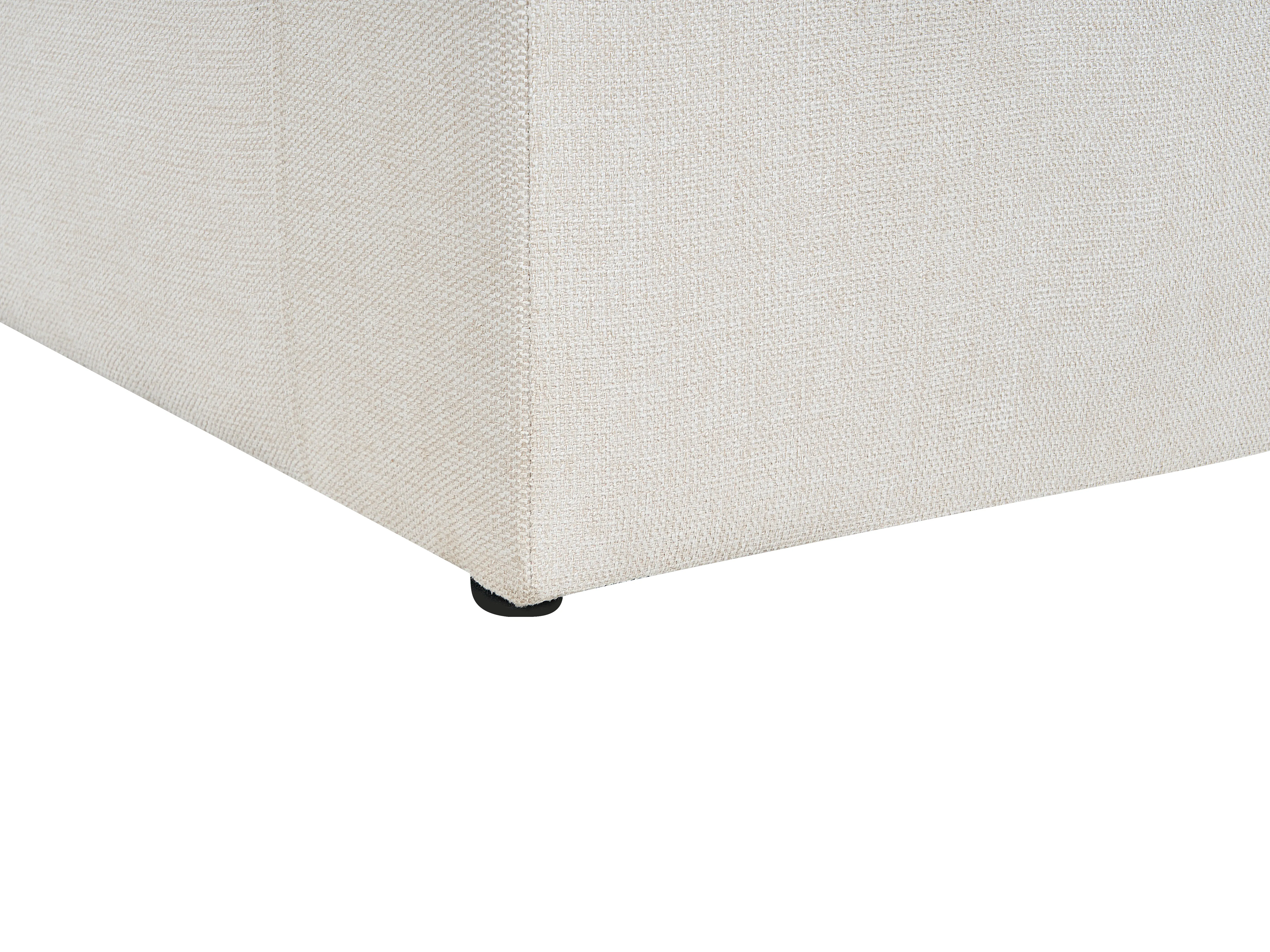 Bank 3-zits ALLA Stof Lichtbeige