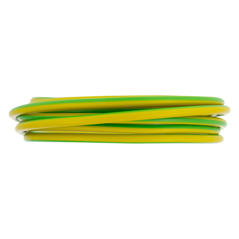 Installatiedraad VD H07V-U 2,5m 6mm² geel/groen