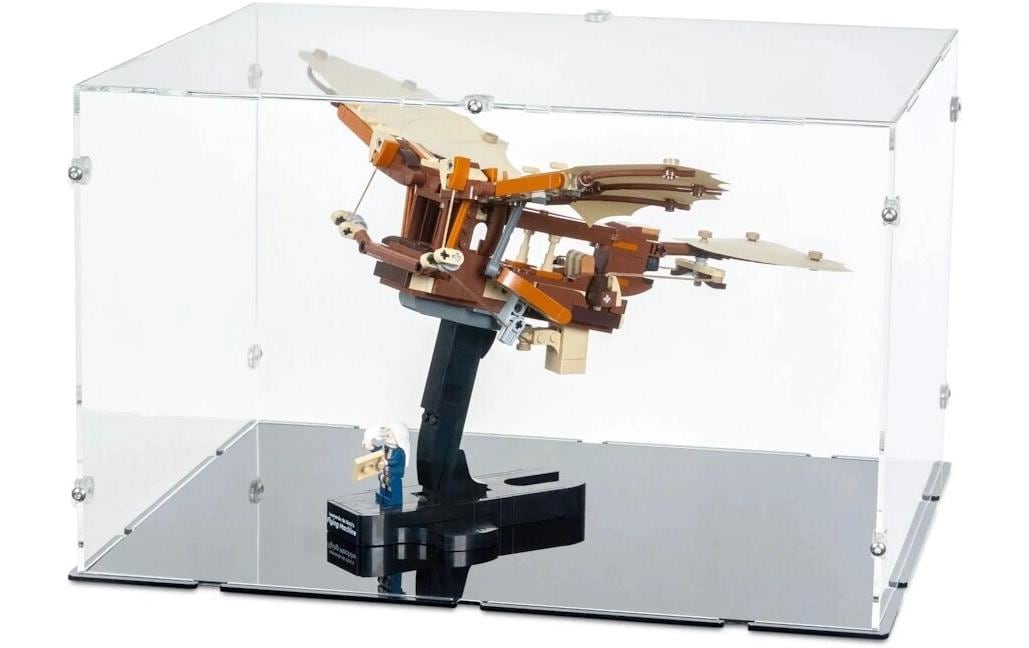 Acryl-Display für Leonardo da Vincis Fluggerät 10363<br>Elegantes Acryl-Display für die LEGO Sammlung