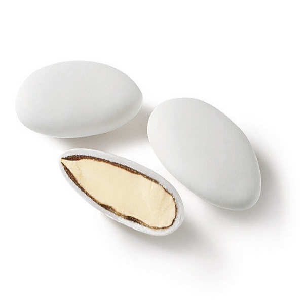 Dragées classiques : amandes finesse extrême excellence avola - Blanches