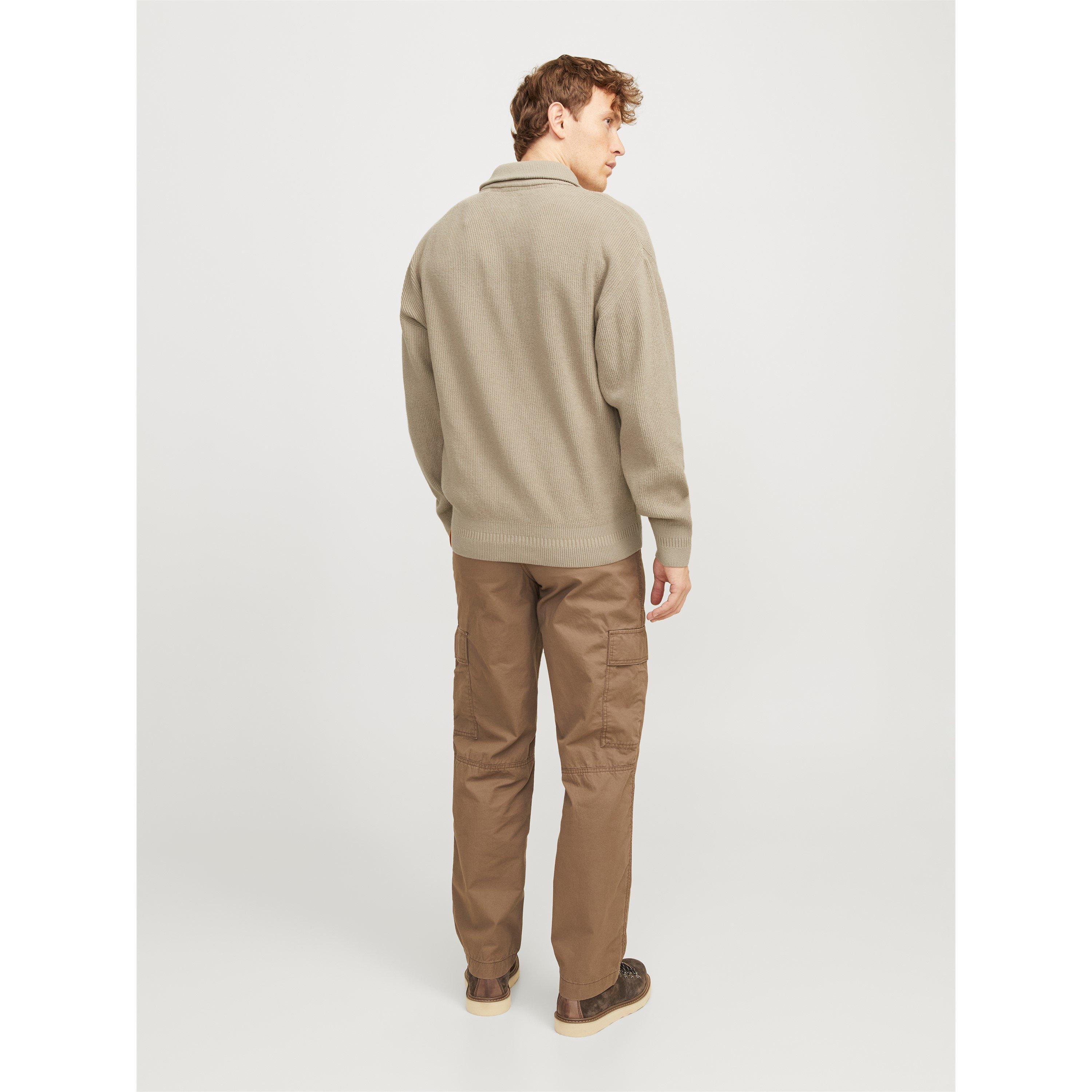 Jack and Jones JJ Half Zip Knit Mens