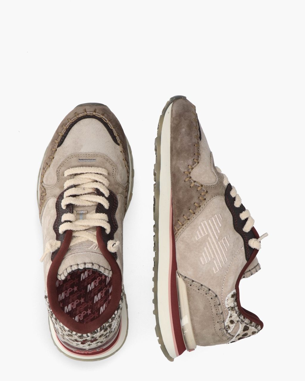 Mrp By Maripé MRP06 Beige/Multicolor Damessneakers