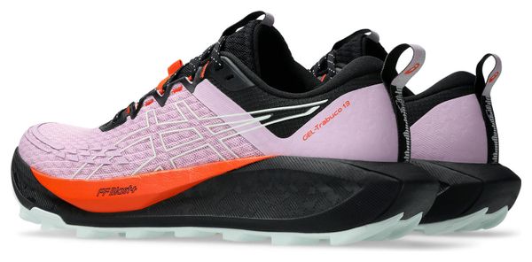 Chaussures Trail Asics Gel-Trabuco 13 Rose/Noir Femme