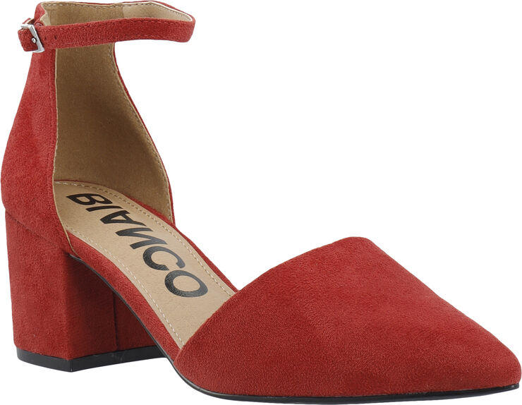 Bianco BIADEVIVED Pump Micro Suede Dark red