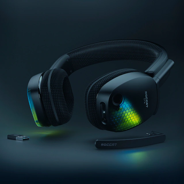 ROCCAT Gaming-Headset »SYN Pro Air« WLAN (WiFi) Noise-Cancelling