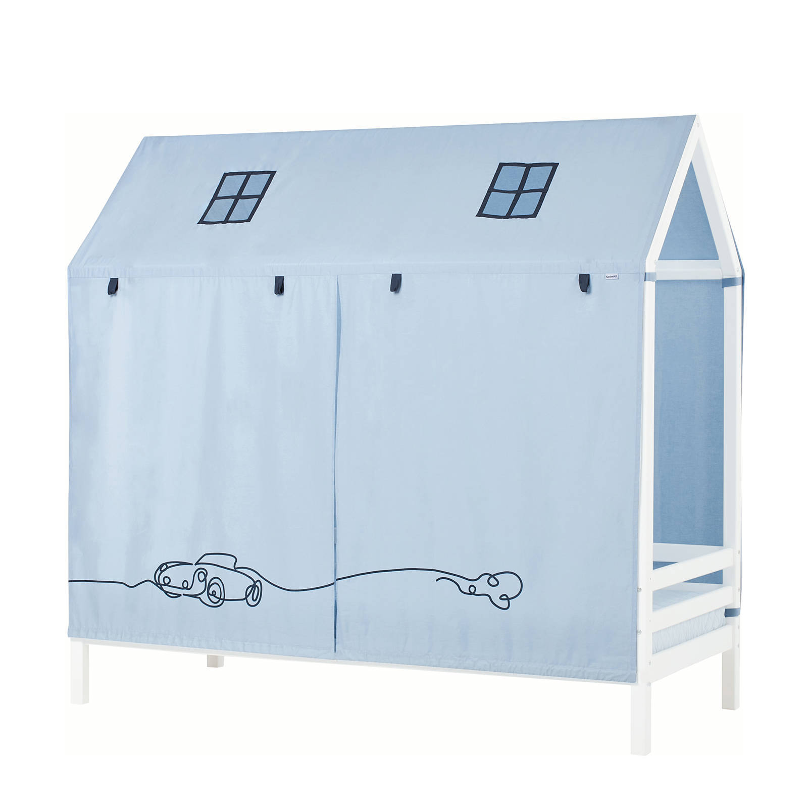 Hoppekids gordijn hoogslaper Cars (90x190 cm)