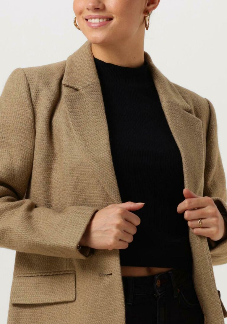 MODSTR\u00D6M beige modstr&ouml;m blazer ginnimd jacket