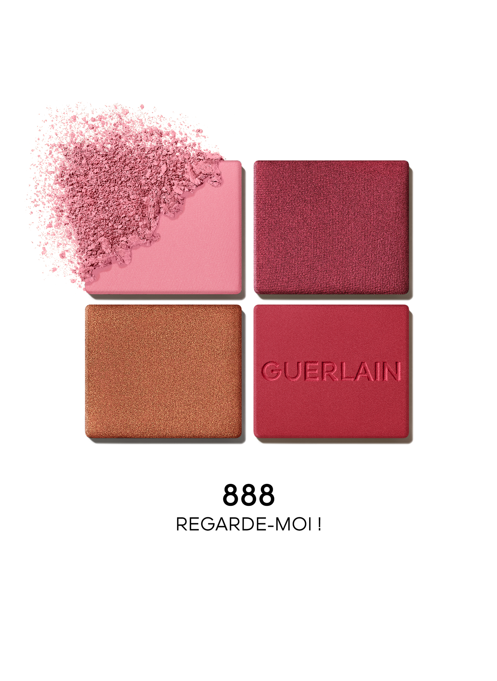 OMBRES G 888 Regarde-moi Ombres à paupières 4 couleursÉdition limitée |