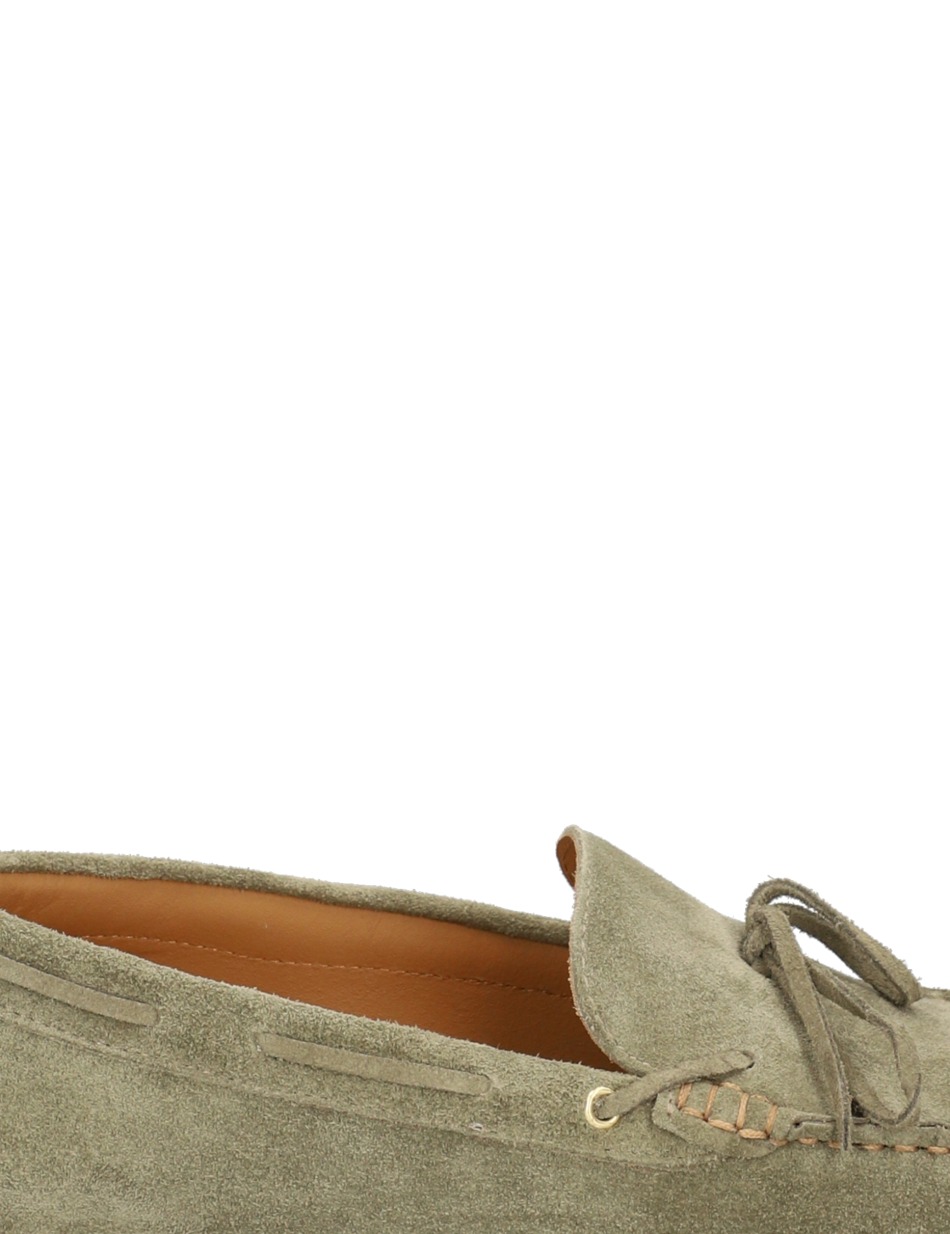 Veloursleder Slipper sportiv