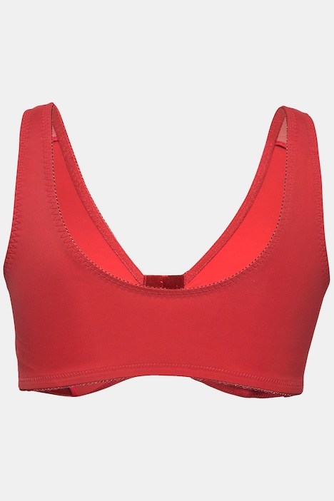Bustier, Still-BH, Vorderverschluss, Cup C/D - E/F