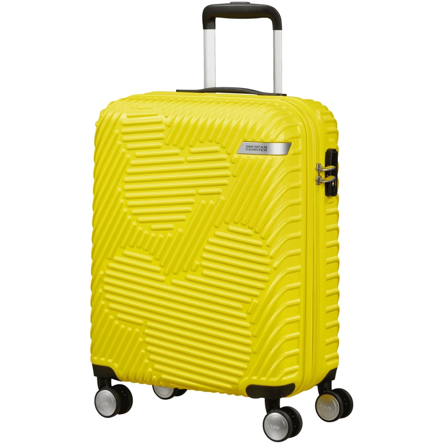 American Tourister Mickey Clouds - 4-Rollen-Kabinentrolley 55 cm erw. Mickey Electric Lemon
