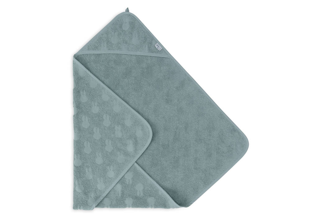 badstof badcape Miffy Jaquard Sea Green