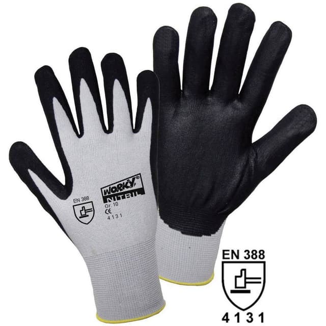 L+D worky FOAM Nylon NITRILE 1158-10 Nylon