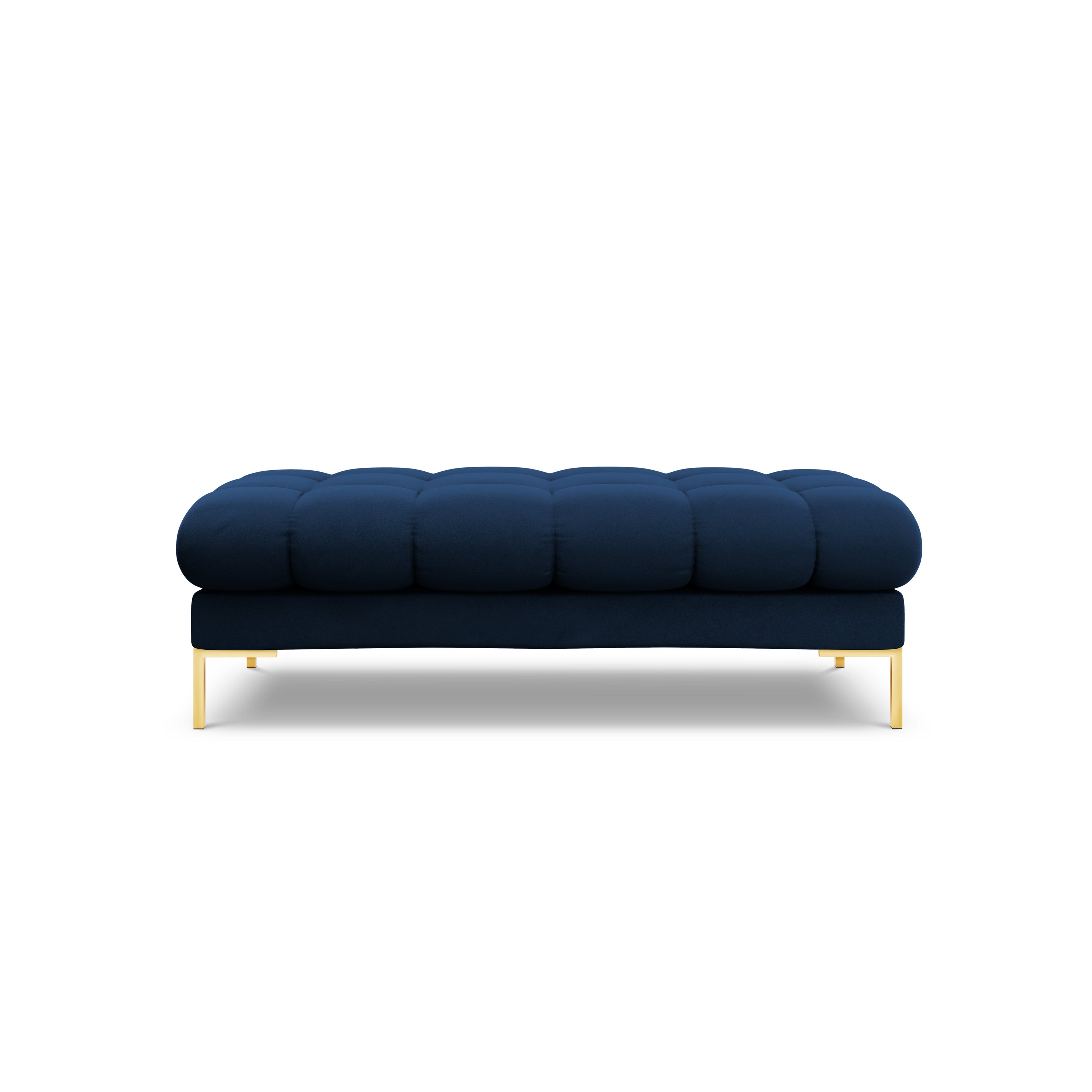 Cosmopolitan Design Bali Hocker - Koningsblauw / Goud