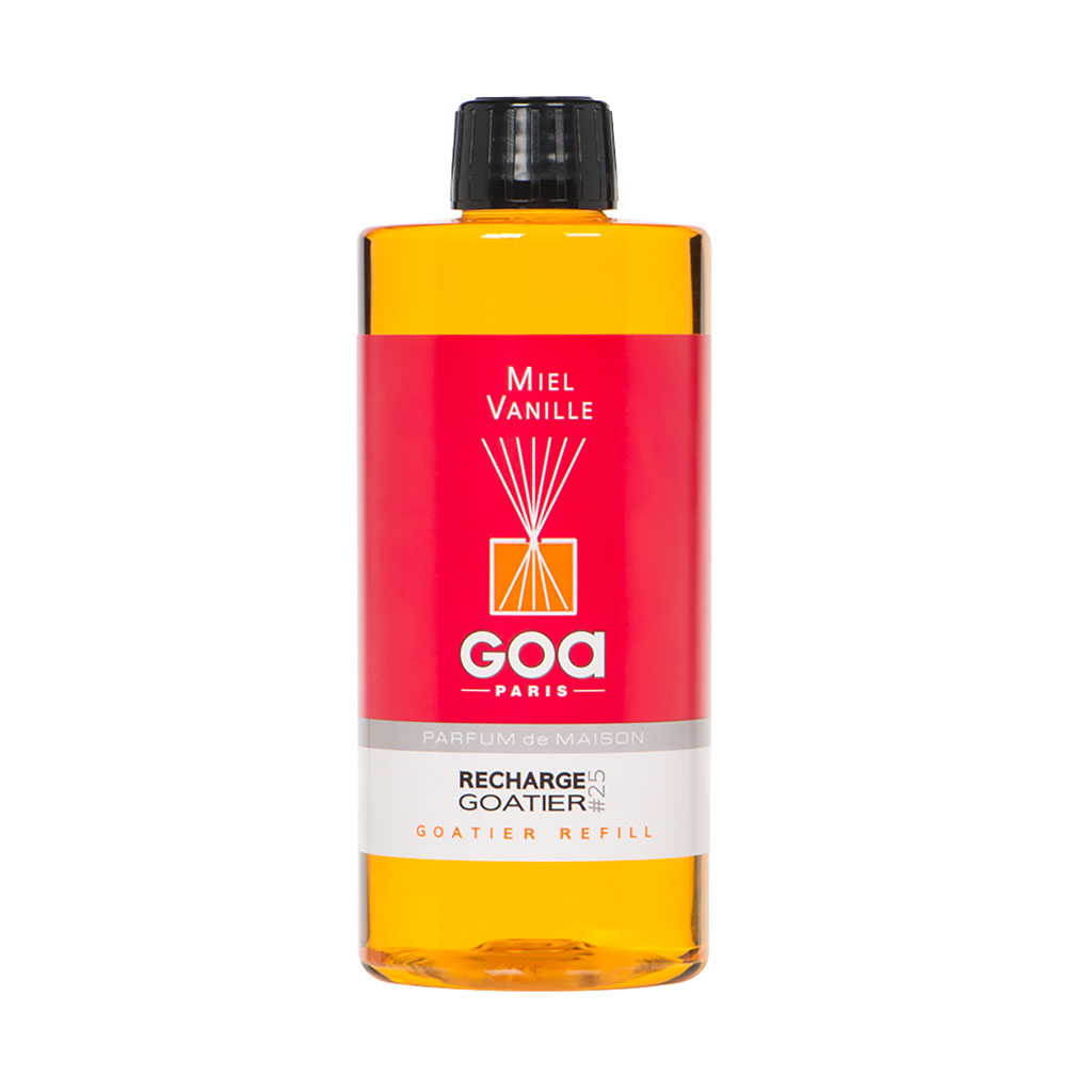 Recharge pour brûle-parfum Miel-Vanille 500ml - GOA