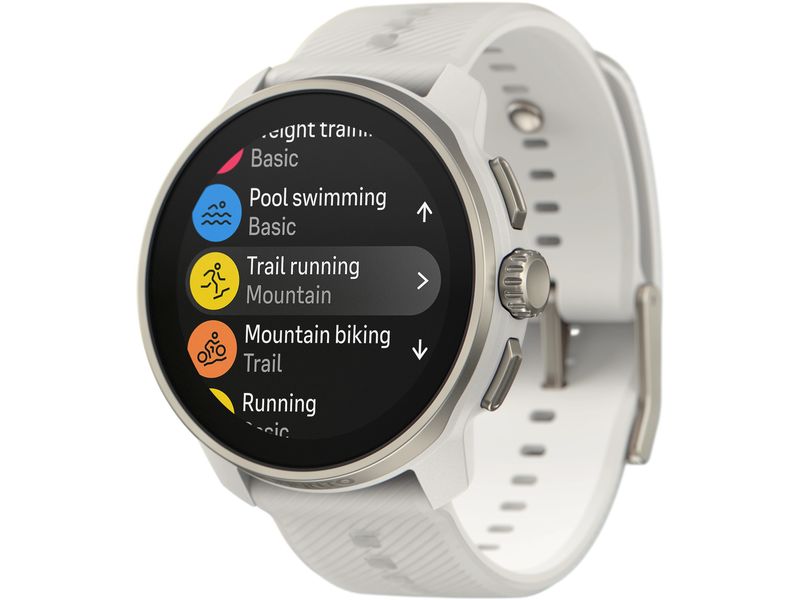 SUUNTO Sportuhr Race S Hellgrau Smartwatch