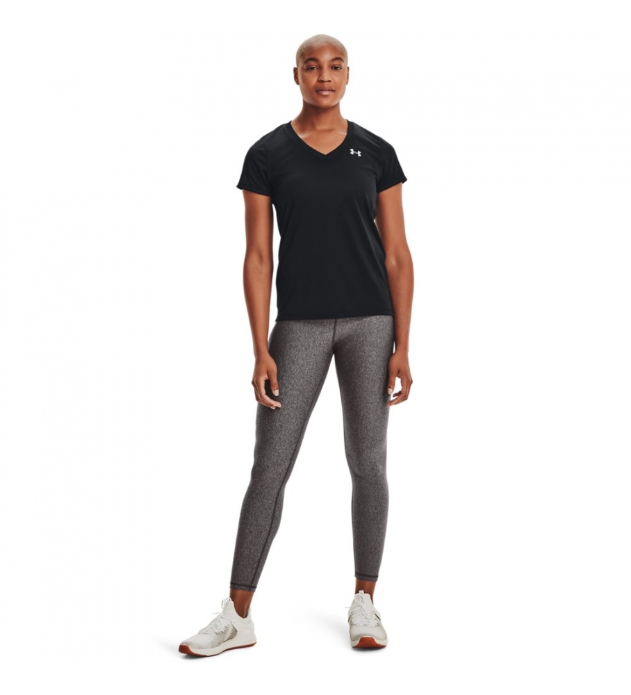 Camiseta Under Armour UA Tech com decote em V, preta