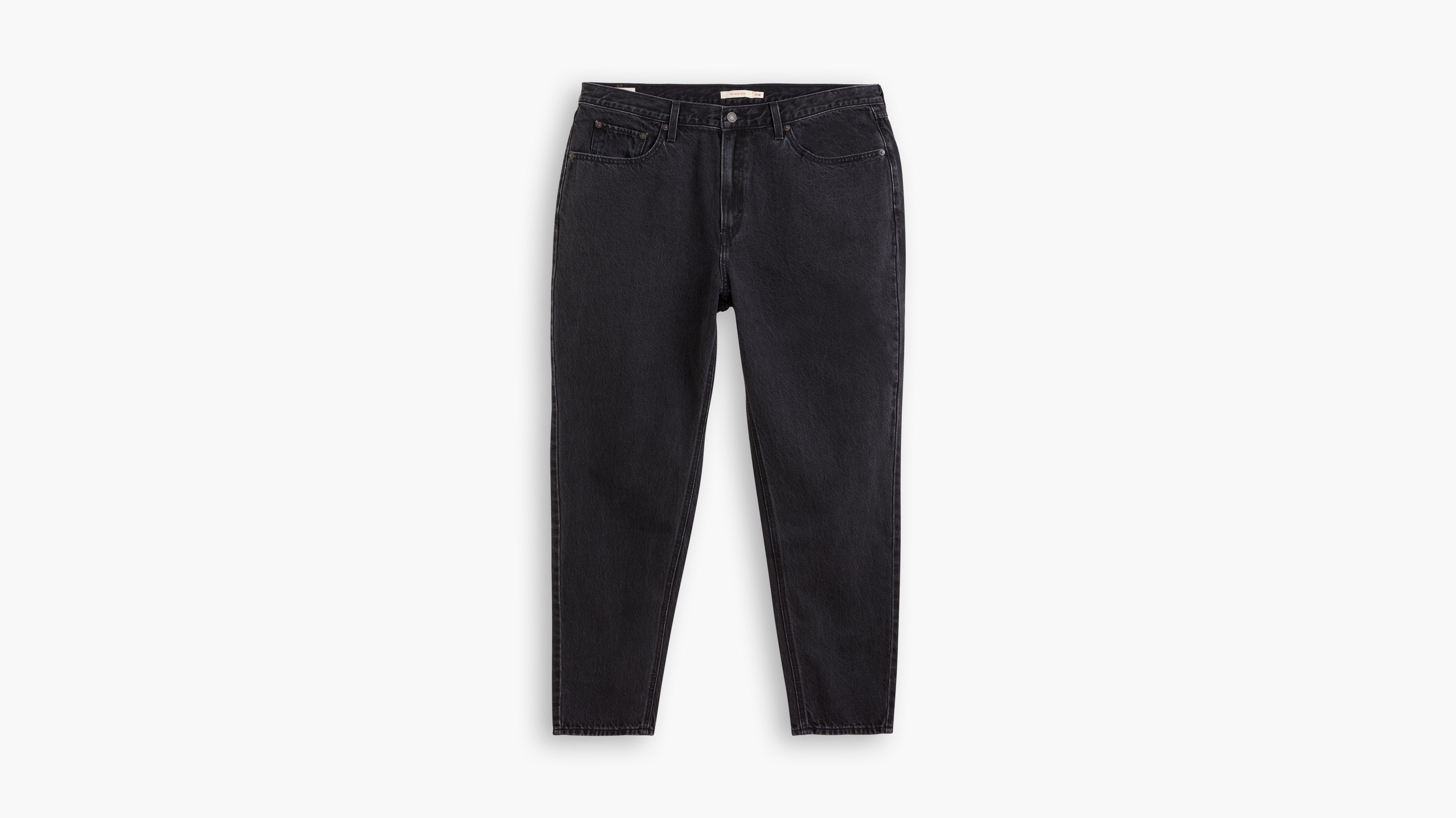 Jean Mom ’80 (Grandes tailles) - Black Destructed - Noir