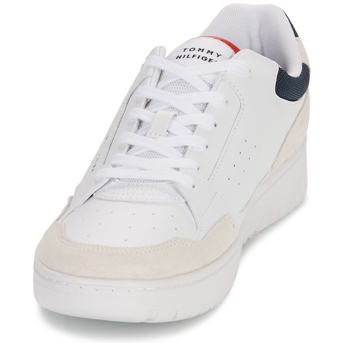Tommy Hilfiger - TH BASKET CORE LTH MIX Blanco