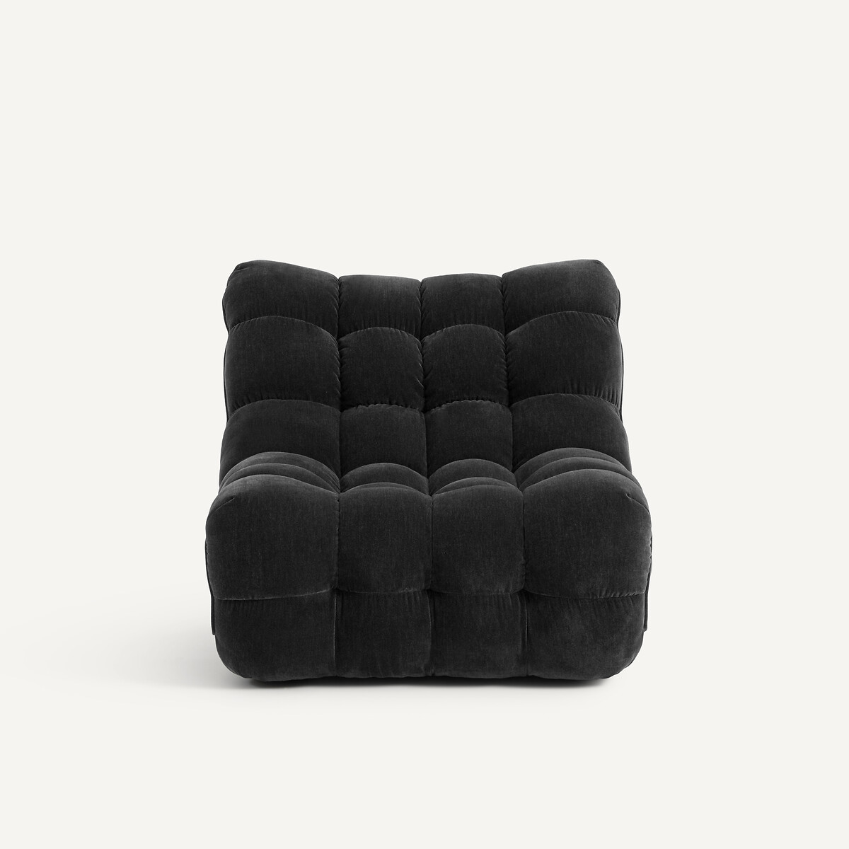 AM.PM<br>Poltrona estofada em veludo chenille, Jud