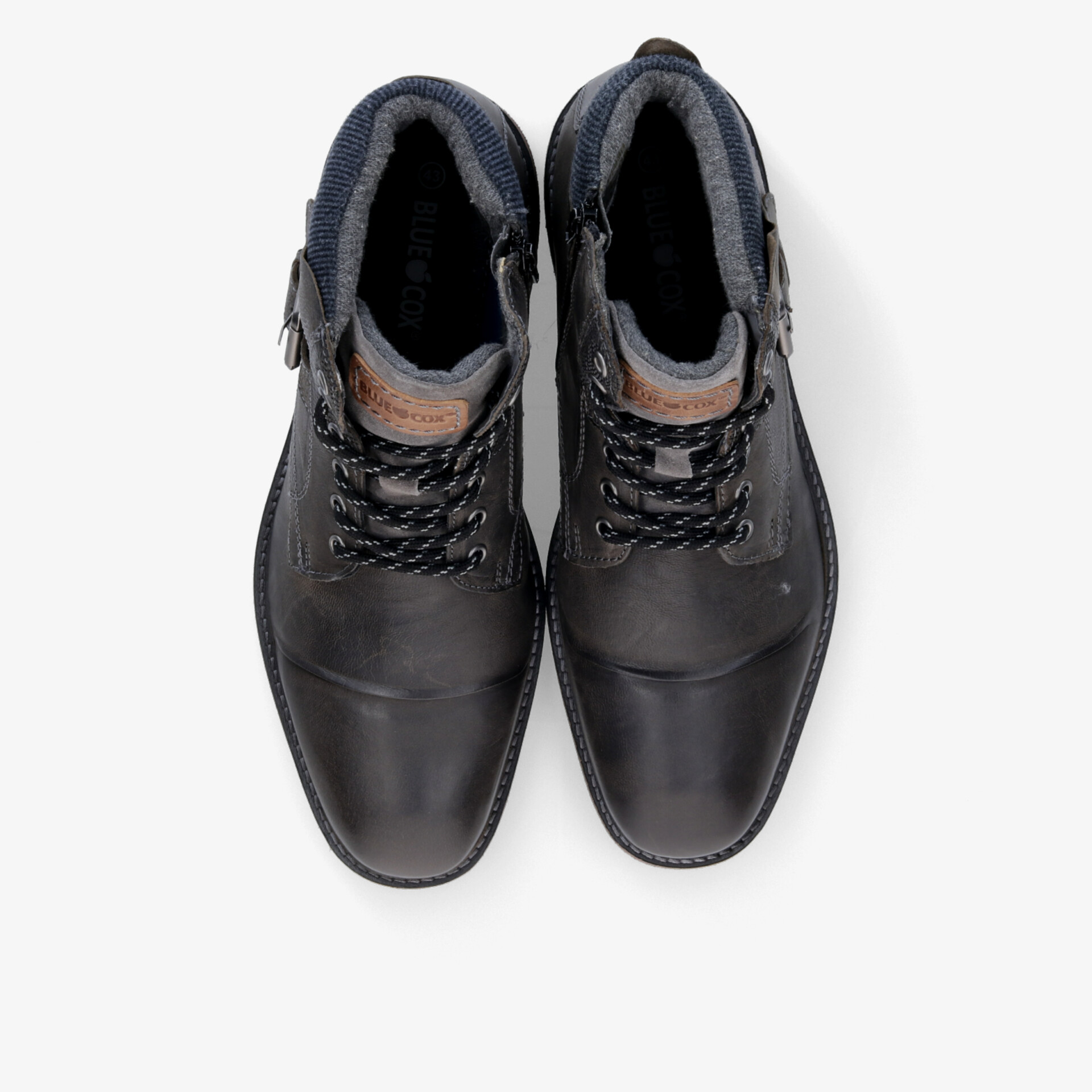 BLUE COX Herren Stiefeletten grau