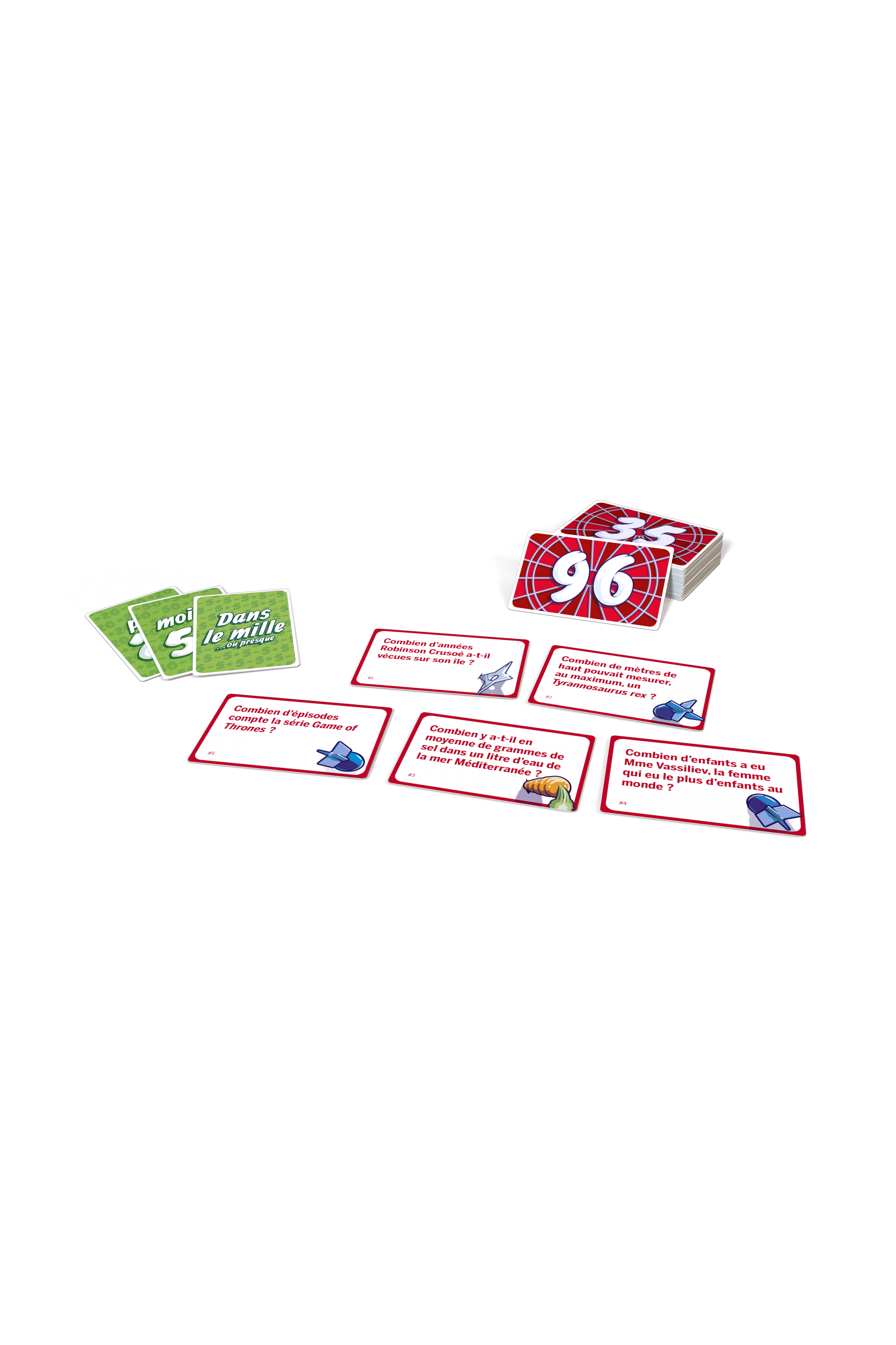 BLACKROCK GAMES Jeu de cartes ZERO A 100 FR Multicolore