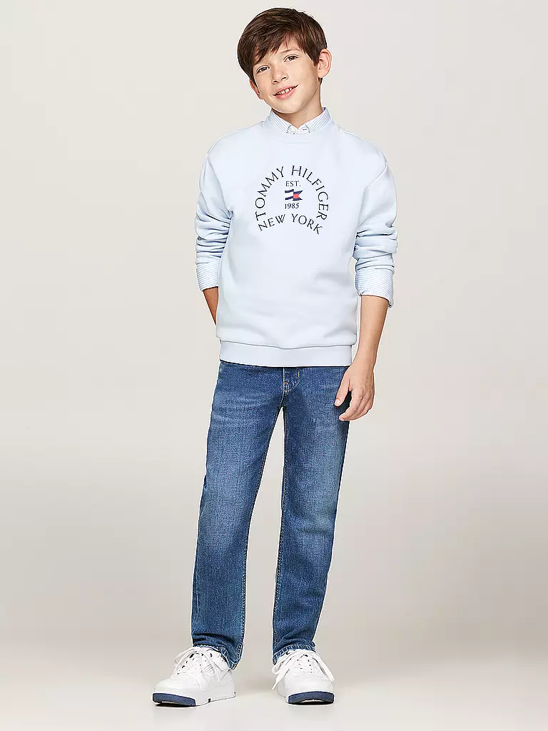 TOMMY HILFIGER Jungen Jeans SKATER MID blau