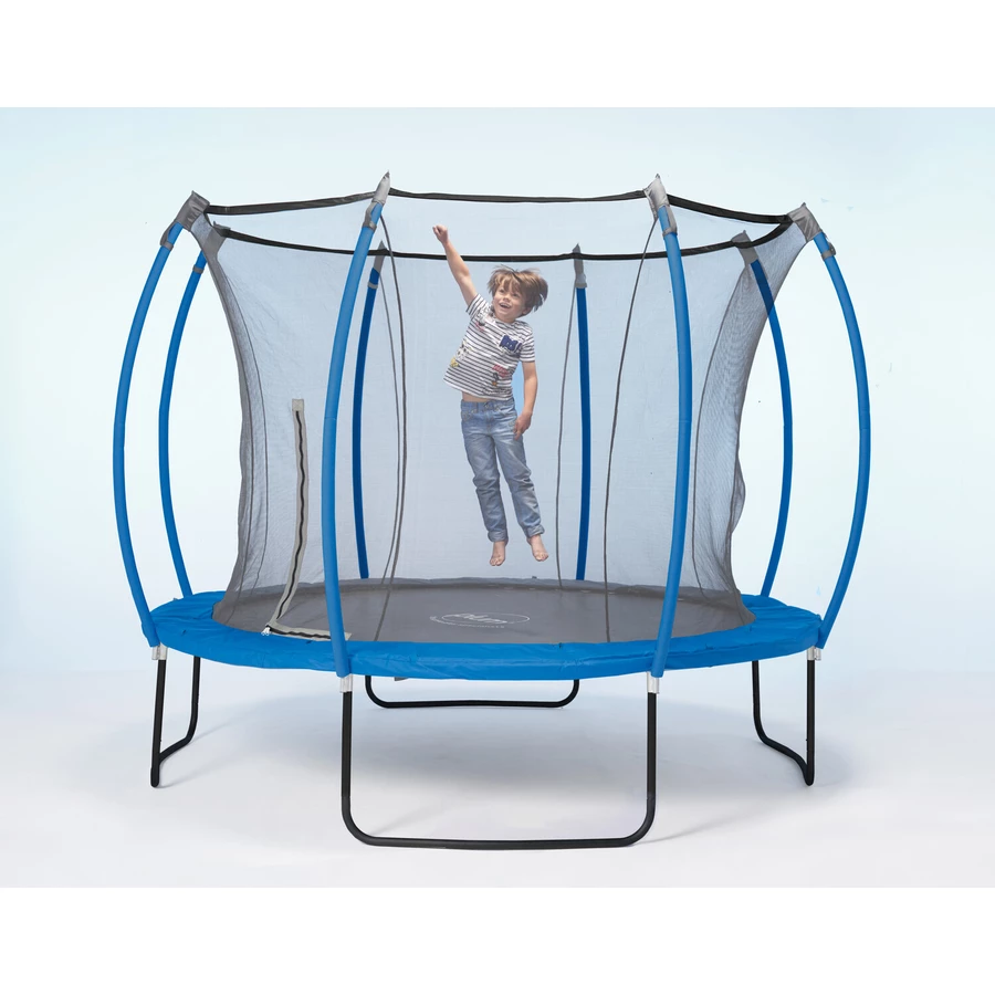 plum® Springsafe Trampolin Colours 305 cm mit Sicherheitsnetz, blau
