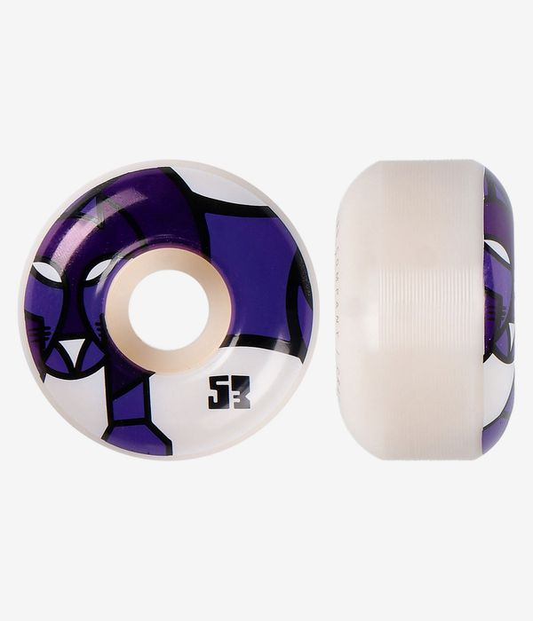 Girl Pictograph Staple Rollen (white multi) 53mm 99A 4er Pack