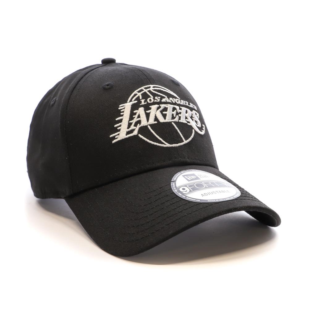 New Era Casquette Noir Homme New Era Nba Essential Outline Los Angeles Lakers