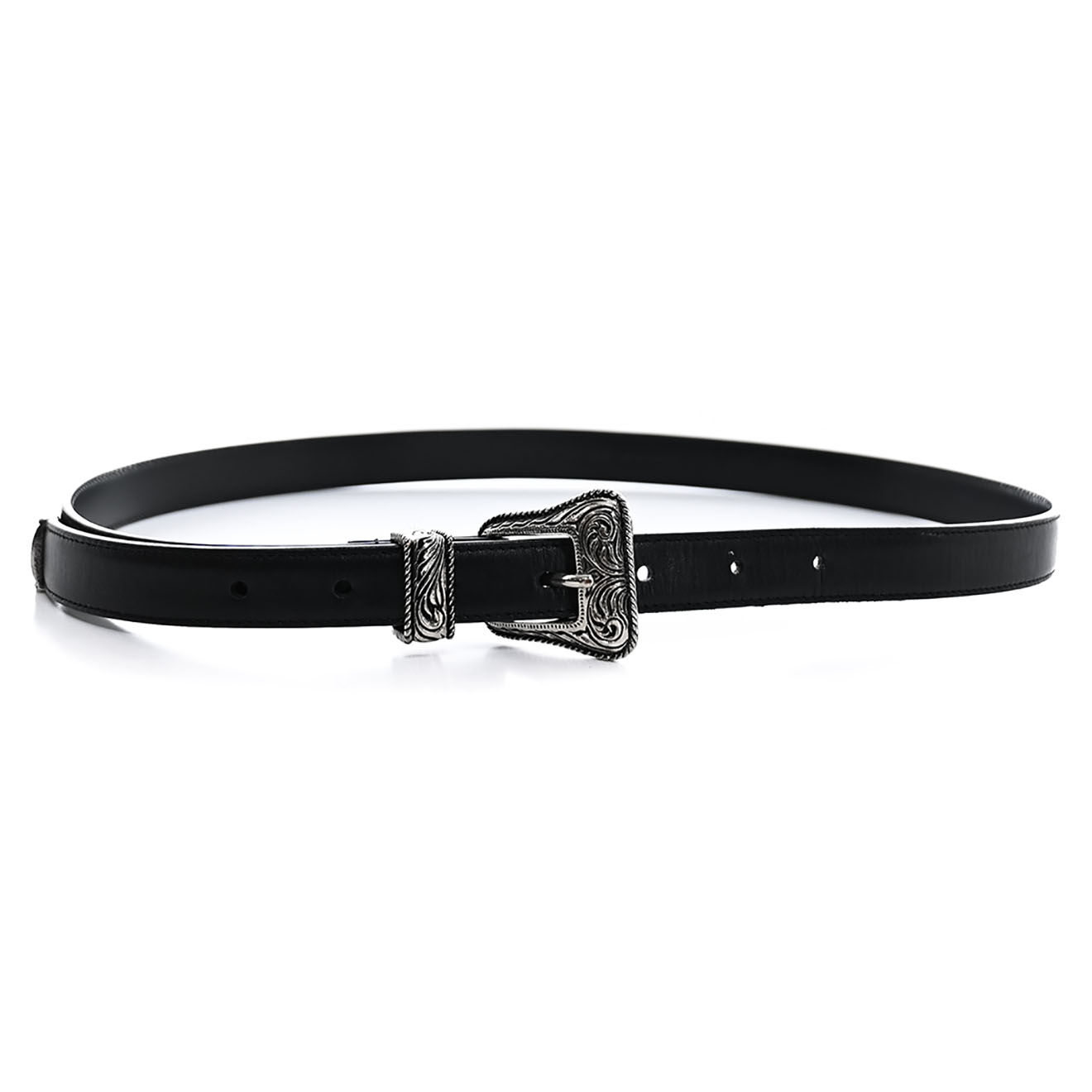 Saint Laurent Ceinture en Cuir noire - Très bon état