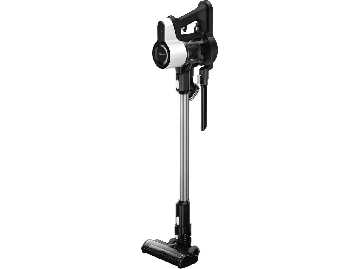 Grundig VCP 4130, 2-in-1 stick vacuum, Poseløs, Sort, Hvid, Dry, 1,5 m, Batteri