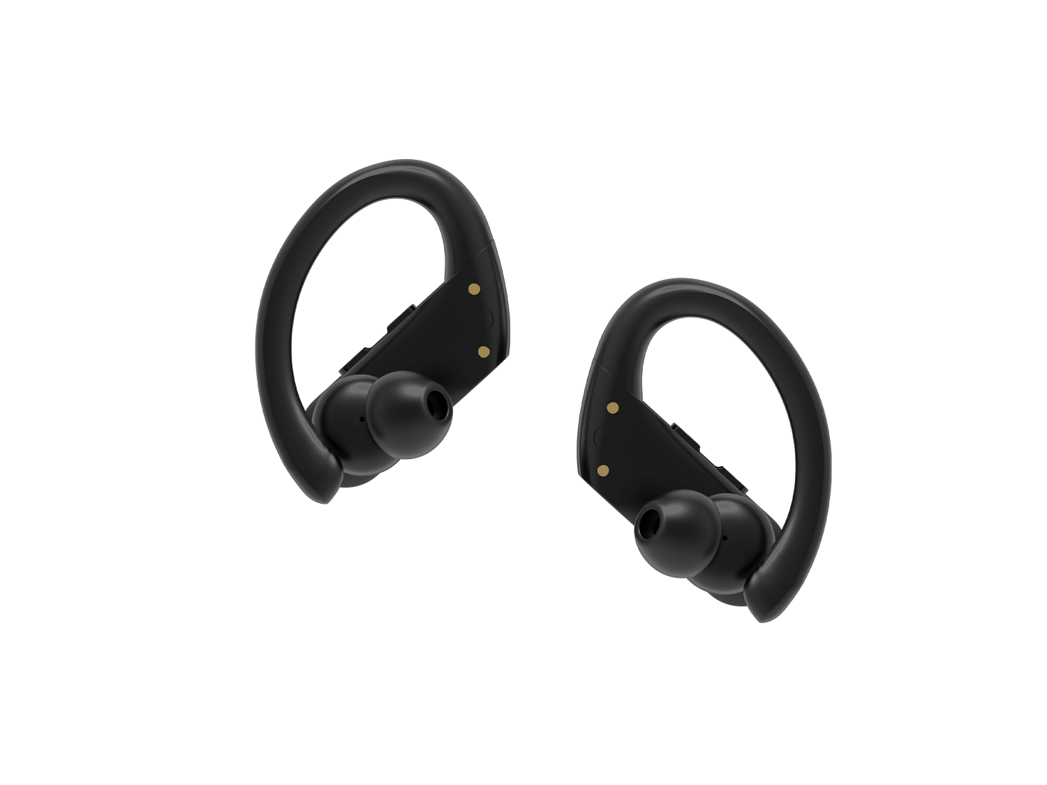 Miiego Miibuds Active Go høretelefoner sort