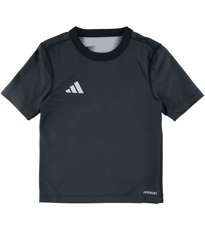 adidas Performance T-Shirt - REV 24 JSY Y - Umkehrbar - Schwarz/